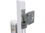 Ergotron 98-029 - 10,9 Kg - 68,6 Cm (27 Pollici) - Regolazione In Altezza - Metallizzato - Bianco Ergotron