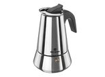 Macchina Per Caffè Espresso Westmark, Per 6 Tazze, Adatta All'induzione, In Acciaio Inox, Brasilia Plus, Argento/Nero, 24682260