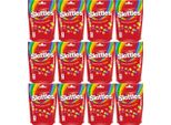 Skittles Fruits, Caramelle Gommose Ricoperte Di Zucchero, Delizia Per La Frutta 136 G, Confezione Da 12 Pz