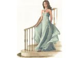 Set Punto Croce Heritage In Tessuto Contato "Louisa (L)"", Schema Contato, JLLO1195-E, 33,5X42Cm"