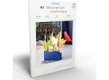 Kit Di Artigianato Di Carta - 1 Fioriera Con Uccello