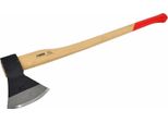 Awtools Ascia Da Carpenteria 2,5 Kg Manico In Legno Schwarze Linie