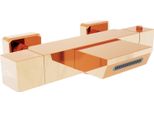 Mexen Cube Rubinetto Termostatico Per Vasca, Oro Rosa - 77360-60