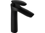 Mexen Lily Rubinetto Lavabo Alto, Nero - 73610-70