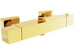 Mexen Cube Miscelatore Doccia Termostatico, Oro - 77250-50