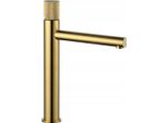 Mexen Elba One Miscelatore Lavabo Alto, Dorato - 74111-50