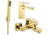 Mexen Cetus R77 Set Vasca, Oro - 744303R77-50