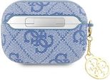 Guess Guap2G4Gsmb Copertina Airpods Pro 2 (2022/2023) Collezione Charm Niebieski/Blue 4G