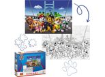 Puzzle Paw Patrol 2 In 1 Puzzle Paw Patrol E Malbuch In Einem Set