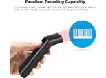 Scanner Di Codici A Barre 3 In 1 Lettore Portatile Di Codici A Barre 1D Supporto Bt E 2.4G Wireless E Connessione Cablata Usb Con Base Di Ricarica E Scansione Compatibile Con Windows Android Mac Ios Per Supermercato Logistica Magazzino Pagamento Mobile