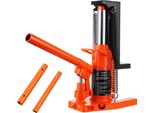 Martinetto Idraulico - 2,5 T - Martinetto Ad Artiglio - 5 T Di Capacità Di Sollevamento - Martinetto Per Macchine - Altezza Punta 20-135 Mm - Altezza Superiore 227-340 Mm - Martinetto Idraulico Pneumatico Ad Artiglio