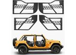 Porte Tubolari Jeep A 4 Porte - Porta Tubolare Jeep Per Jeep Wrangler Jl 2018-2024 - Accessori Wrangler Jl