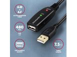 Axagon ADR-207 Usb 2.0 A-M - A-F Akt. 7M Kabel