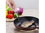 Spatola In Silicone In Acciaio Inox Resistente Al Calore Con Manico Lungo Utensile Da Cucina Strumento Di Cottura