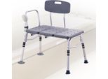 Panca Di Trasferimento Per Vasca Da Bagno Sedile Per Doccia Per Vasca Da Bagno Con Schienale Reversibile