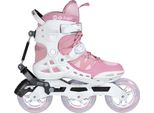 Powerslide Inline Skate Phuzion Argon Syncro Rose 110, Per Fitness E Maratona, Per Donne