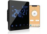 Termostato Intelligente Wlan 16A Per Riscaldamento Elettrico A Pavimento, Display Lcd Touch, Programma Settimanale, Controllo Tramite App Tuya