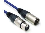 Keepdrum DMX004 Bl Cavo Dmx 3M Blau 3-Pol Xlr 100Ohm