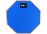 Keepdrum DP-BL8 Drum Practice Pad Blu Con Bacchette