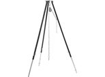 Barbecue A Treppiede Bbq-Toro, 110 - 175 Cm, Nero, Treppiede Per Focolare, Treppiede Per Barbecue Girevole