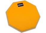 Keepdrum Practice Pad Arancione Con Bacchette Nere