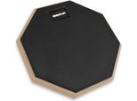 Keepdrum Practice Pad DP-BK8 Nero Da 8 Pollici Con Bacchette 1 Coppia