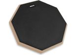 Keepdrum Practice Pad DP-BK12 Nero 12 Pollici Con Bacchette 1 Coppia