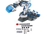 Kit Di Braccio Robotico Idraulico Di Montaggio Fai Da Te Bambini Braccio Meccanico Idraulico Giocattolo Esperimento Scientifico Blu