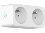 Presa Doppia Immax Smart Zigbee Con Misurazione Della Potenza 07752L