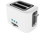 Toaster Toast&Taste 9000 Double White Weiß, 980 Watt, FüR 2 Scheiben Toast