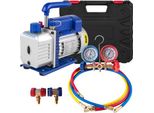 Vevor 4CFM 1/3HP Aria Pompa A Vuoto Hvac Refrigerazione Ac Manifold Gauge Set R134A Kit