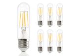 Zmh 4 Pezzi Lampadina E27 Led Bianco Caldo Vintage T45 Led Lampadina Lampadina E27 Lampadine 4W 2700K Lampadine Retrò Edison Lampadine
