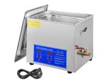 Vevor Pulitore Ad Ultrasuoni 10L Pulitore Ad Ultrasuoni In Acciaio Inox Con Display Digitale