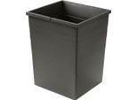 Cestino Interno Hailo 1139029 Grigio Scuro 55 Litri 385 X 358 X 500 Mm