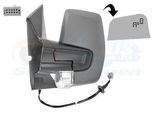 Van Wezel 1989827 Specchietto Esterno Specchietto Laterale Sinistro Per Ford Transit Custom V362 Furgone (Fy, Fz) Convesso Riscaldato Specchietto Angolo Cieco Riscaldato