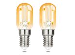 Zmh E14 Led Bianco Caldo Lampadine Vintage - T22 Led Lampadina Lampada E14 Lampadine Edison 2W 2700K Lampadine, 2 Pezzi