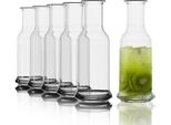 StöLzle Lausitz Glaskaraffe Purity /2Er Set Karaffen 500 Ml/Hochwertige Karaffe Glas Geeignet Als Wasserkaraffe, Karaffe FüR Limonade, Weinkaraffe/Bruchresistent Und SpüLmaschinenfest Transparent 504 00 64