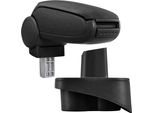 [Bracciolo Centrale, Perfetto Per Mercedes Classe A W168 (Solo Dal Facelift 03.2001) - Bracciolo Con Vano Portaoggetti - Imbottito - Tessuto - Nero