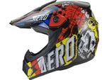 Casco Da Cross Casco Per Bambini Casco Da Moto Motocross Scheletro Nero Colorato Taglia L