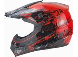 Casco Da Cross Casco Per Bambini Casco Da Moto Motocross Moto Da Corsa Rosso Taglia L