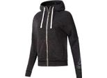 Reebok Felpe Training Essentials Marble Logo Full Zip, D95545, Taglia: 164