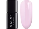 Semilac | Smalto Ibrido - Rosa Tenue - 7Ml - French Gel Trasparente - Per Manicure E Unghie Naturali