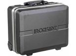 Ironside 100-605 Valigia Portautensili Professionale In Abs 36L, Con Funzione Trolley, Grigio/Nero/Argento