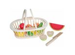Cesto Di Frutta In Legno Spielmaus 13 Pezzi