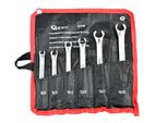 Bsd Set Di Chiavi Ad Anello Aperte Metriche - Set Di Chiavi Lucidate, Set Di Chiavi Ad Anello Aperte, Set Di Chiavi Per Tubi Freno 8-18 Mm - 6 Pezzi