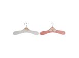 Appendiabiti Dkd Home Decor Legno Mdf Arcobaleno (2 Pezzi) (35 X 1 X 19 Cm)