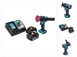 Lucidatrice A Batteria Makita DPV300RG 18 V - 50 / 80 Mm - Senza Spazzole + 2 Batterie Da 6,0 Ah + Caricabatterie