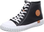 Gemini Donna Stivale Stringato Zip High Top Sneaker Stivaletto 395160-02, Taglia:42 Eu, Colore:Nero
