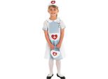 Rubies - Costume - Ragazza BN4308 (L) (Bianco/Blu/Rosso)