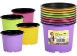 Fioriera Da Giardino Nohel Color/Black D11Cm 8Pz